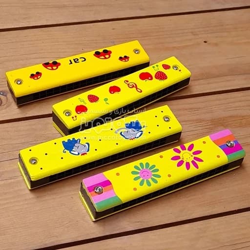 ساز دهنی اسباب بازی خوش صدا برند toy در طرحهای پسرانه و دخترانه مناسب برای جایزه دانش آموزان ابتدایی (تخفیف ویژه)