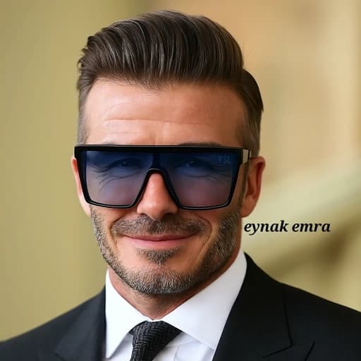 عینک آفتابی و شب Y.S.L مدل دیوید بکهام کاور و دستمال رایگان