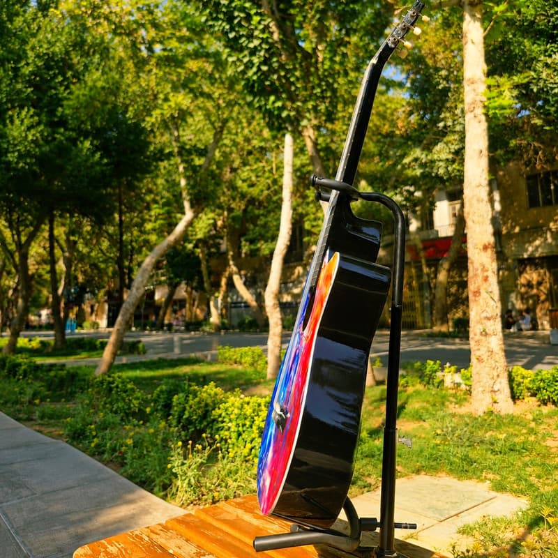 گیتار کلاسیک آتریسا مدل آب و آتش — تصویر ۸