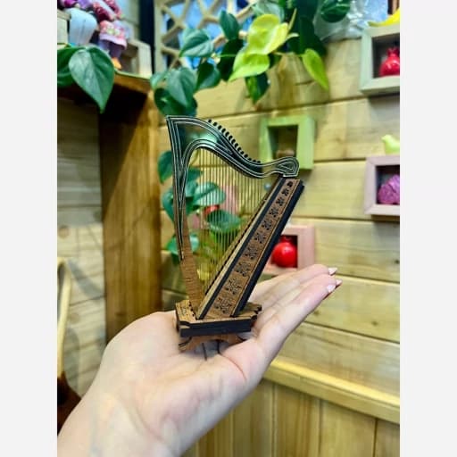 ساز چنگ مینیاتوری — تصویر ۲