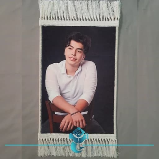 تابلو فرش ماشینی چهره 35در50