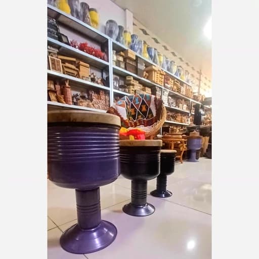 تنبک فلزی در سایزهای مختلف(بزرگ) — تصویر ۲