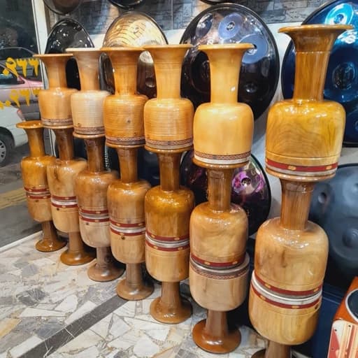 تنبک شیرانی دو مهر با کاور
