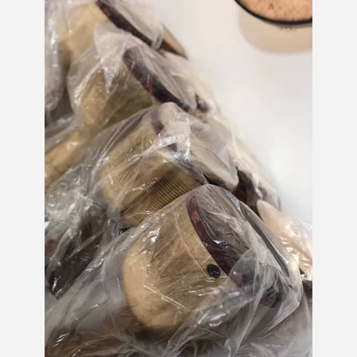 تنبک شیرانی چوب یک تکه گردو اف ویژه — تصویر ۲