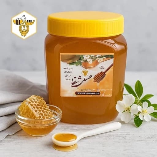 ژل رویال و عسل 100درصد طبیعی و درمانی(20 گرم در یک کیلو)
