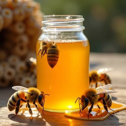 ژل رویال 10 گرم در 90 گرم عسل طبیعی