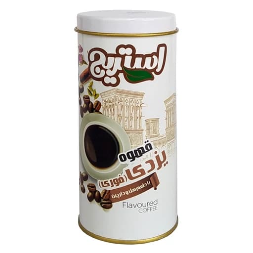قهوه یزدی (قهوه به همراه هل و دارچین) استریج - بسته 300 گرمی — تصویر ۲