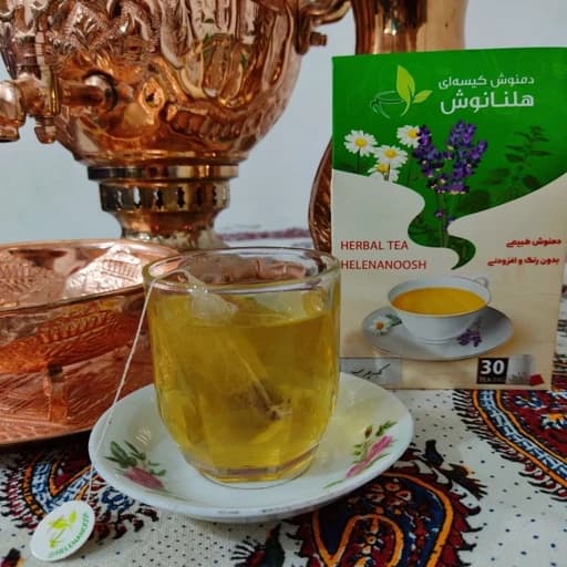 دمنوش گیاهی کبد چرب 60 عددی مصرف یک ماه