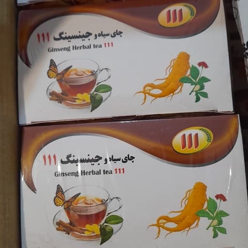 دمنوش جینسینگ 111 ( دمنوش چای سیاه و جینسینگ 111) — تصویر ۴