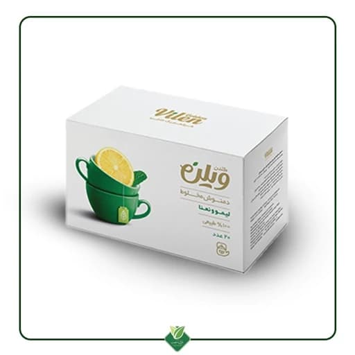 دمنوش گیاهی ( لیمو ، نعنا ) گلدن ویلن 20 عددی — تصویر ۲