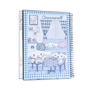 دفتر مشق 40 برگ آلما مدل حاشیه دار کرومی طرح CINNAMOROLL کد 7422