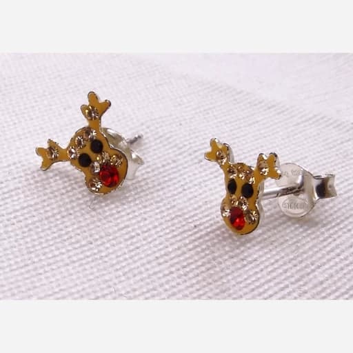 گوشواره نقره 925 طرح عروسکی