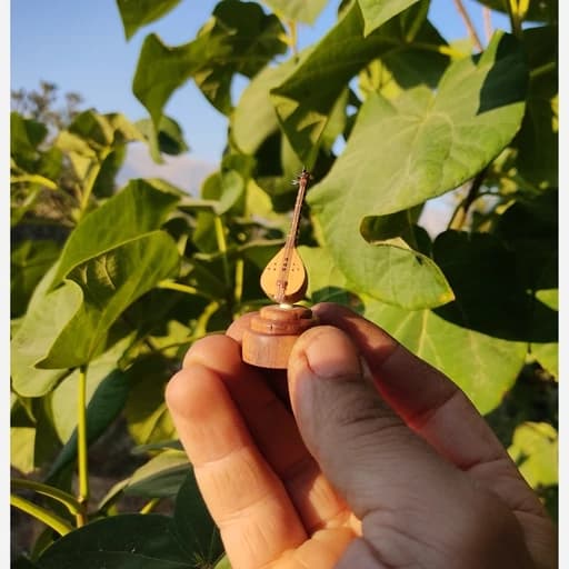 ساز دکوری سه تار مینیمال