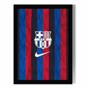 تابلو مدل دیواری طرح بارسلونا Barcelona کد FD589