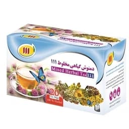 دمنوش گیاهی مخلوط آرامش 111 ( تی بگ 20 عددی) — تصویر ۳