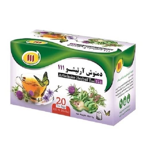 دمنوش آرتیشو 111 ( تی بگ 20 عددی)