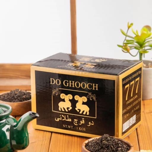چای شکسته سوپر زرین اعلا دو قوچ - یک کیلویی