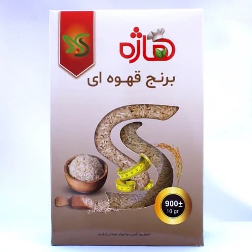 برنج طارم قهوه ای 900 گرمی — تصویر ۲