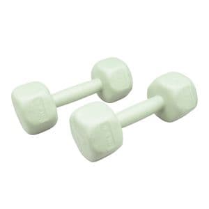 دمبل چند ضلعی وزن 2.5 کیلوگرم مدل GS-M-197496 بسته دو عددی