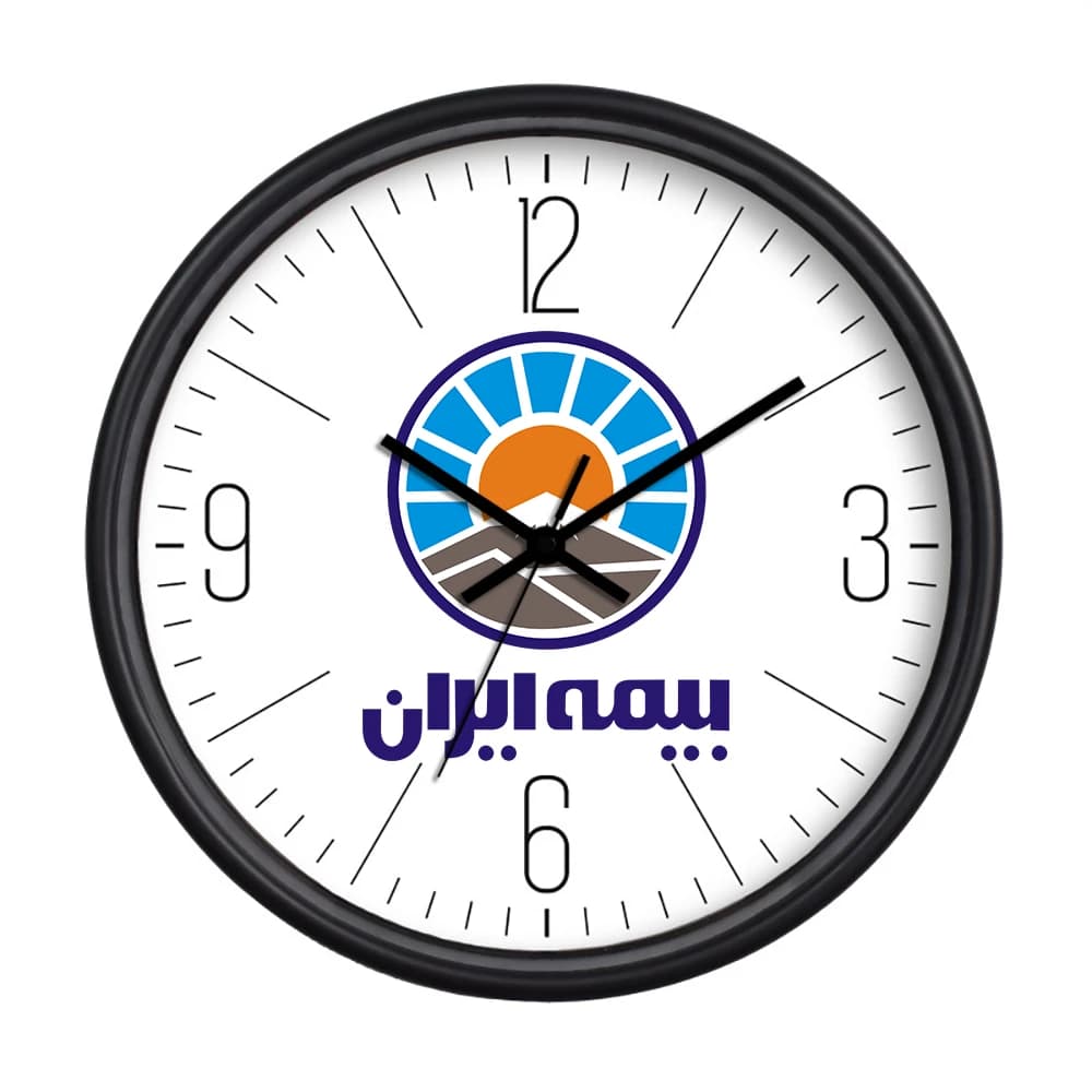 ساعت دیواری تبلیغاتی — تصویر ۹