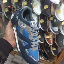 کفش اسپرت مردانه ولکاب آبی — تصویر ۳