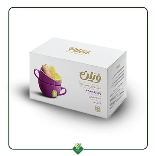 دمنوش گیاهی ( لیمو ، زنجبیل ) گلدن ویلن 20 عددی