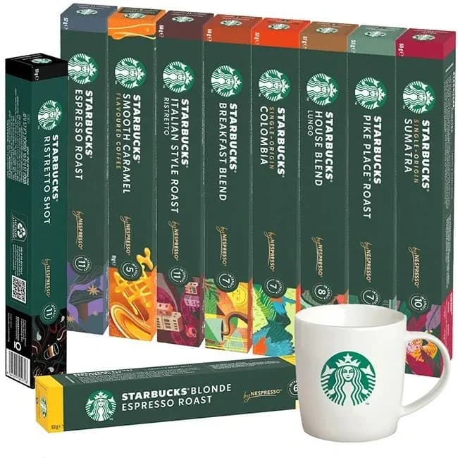 کپسول قهوه استارباکس STARBUCKS بسته 10 تایی — تصویر ۲