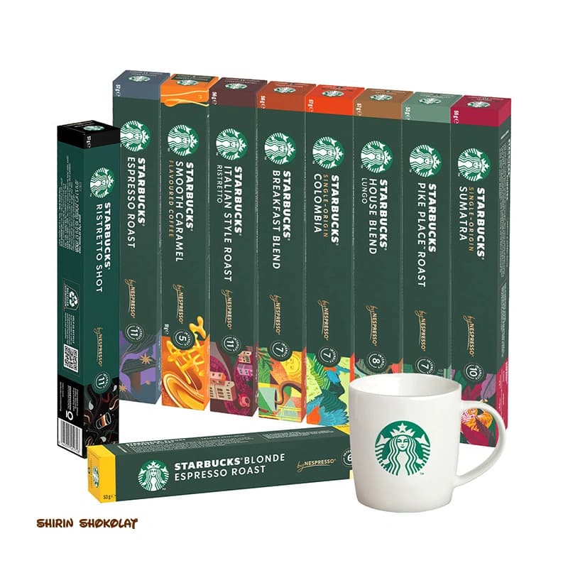کپسول قهوه استارباکس STARBUCKS بسته 10 تایی — تصویر ۳