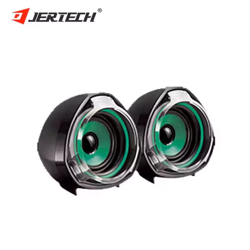 اسپیکر دوتکه لپ تاپی JERTECH مدل WOOFER BOMB S1 | متصل — تصویر ۲