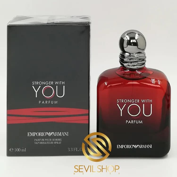 های کپی ادکلن امپریو آرمانی استرانگر ویت یو پارفوم Emporio Armani Stronger With You Parfum High Copy — تصویر ۳