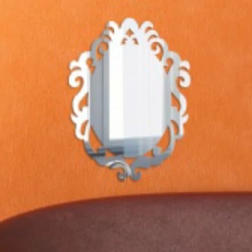 آینه دکوراتیو مولتی استایل، طرح افشان،جنس مولتی استایل، در دو رنگ طلایی و نقره ای،سایز 35 سانت — تصویر ۴