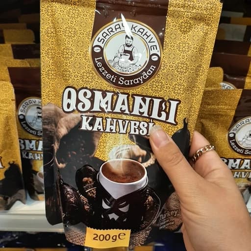 قهوه عثمانی از برند سارای بسته 200 گرمی saray kahve — تصویر ۲