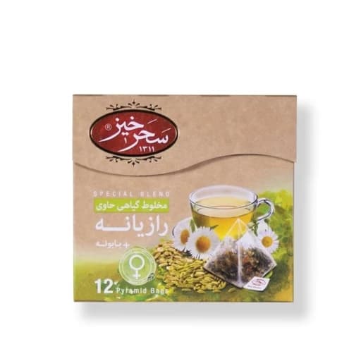 دمنوش رازیانه بابونه سحرخیز