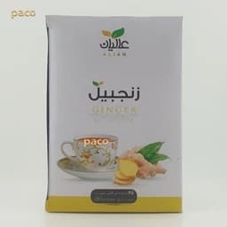 دمنوش زنجبیل کیسه ای عالیان - بسته ی25 عددی — تصویر ۳