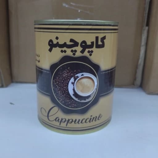 دمنوش کاپوچینو با شکر قهوه ای