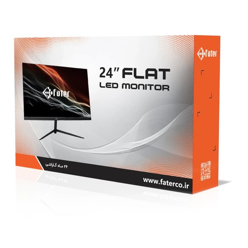 مانیتور فاطر مدل F24-180B1 سایز ۲۴ اینچ با پنل IPS و کیفیت Full HD — تصویر ۹