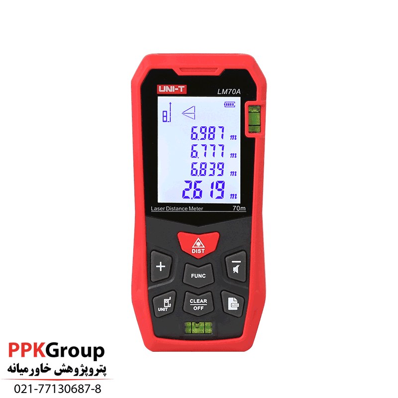 متر لیزری یونیتی 70 متری مدل LM70A — تصویر ۹