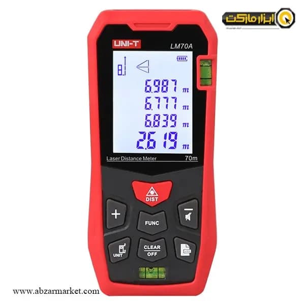 متر لیزری یونیتی 70 متری مدل LM70A