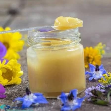 ژل رویال(شاه انگبین)خالص، با 100 گرم عسل