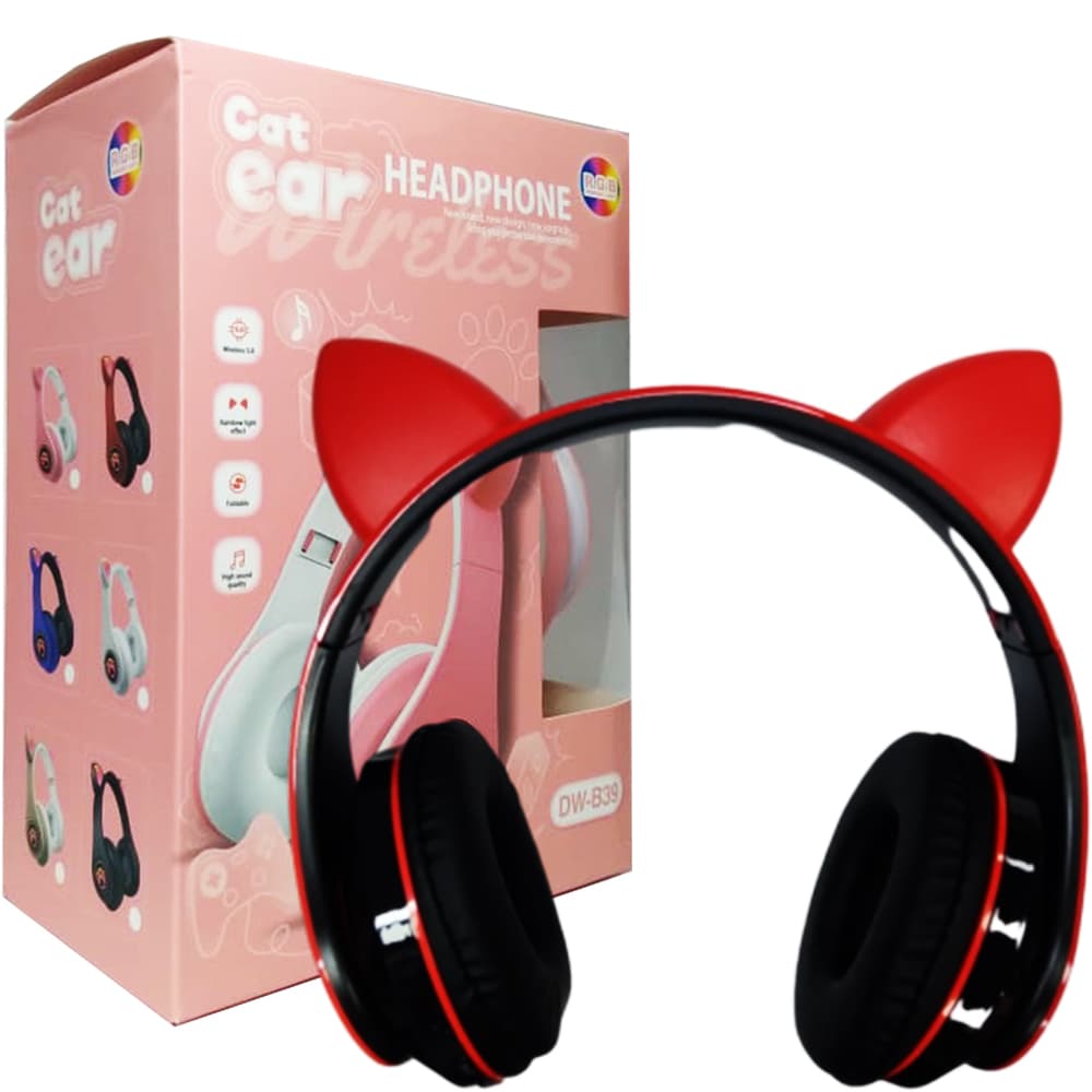 هدفون گربه ای بی سیم Cat Ear مدل DW-B39
