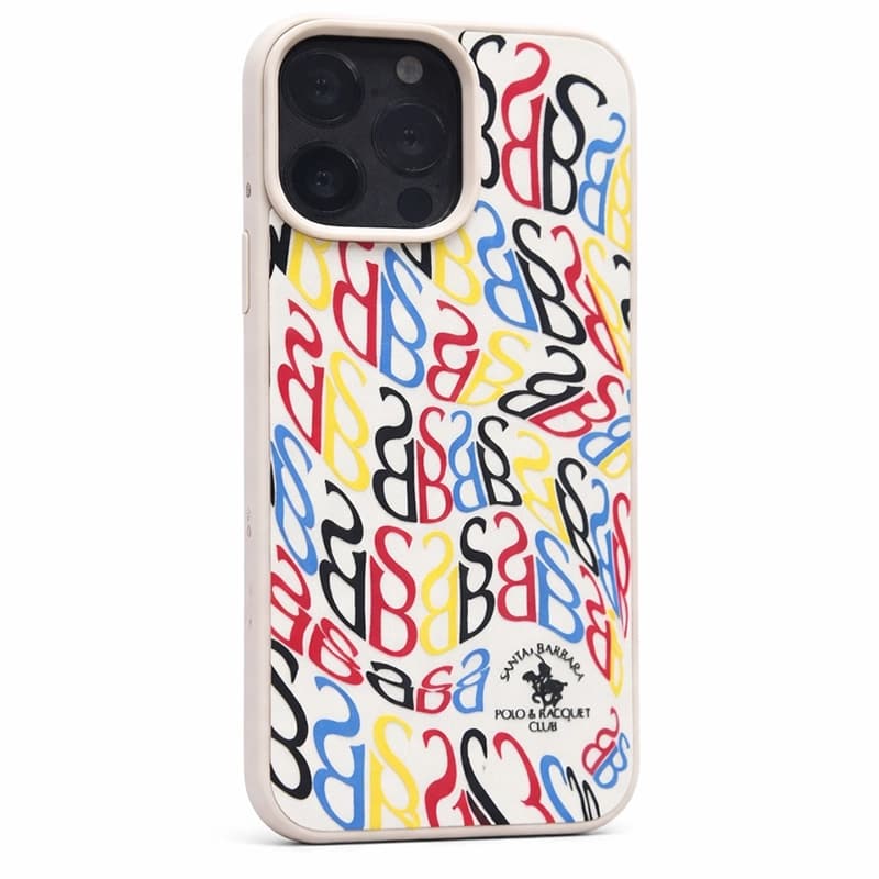 کاور چرمی Santa Barbara Polo مدل Alphabet مناسب برای گوشی موبایل iPhone 13 ProMax — تصویر ۱۱
