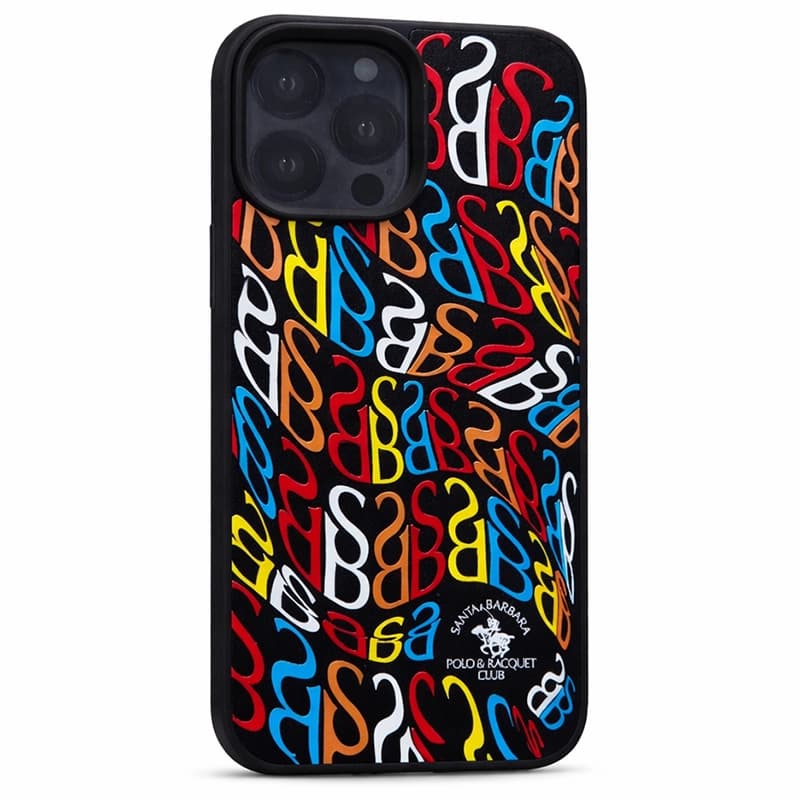 کاور چرمی Santa Barbara Polo مدل Alphabet مناسب برای گوشی موبایل iPhone 13 ProMax — تصویر ۱۰