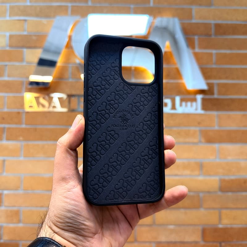 کاور چرمی Santa Barbara Polo مدل Alphabet مناسب برای گوشی موبایل iPhone 13 ProMax — تصویر ۸