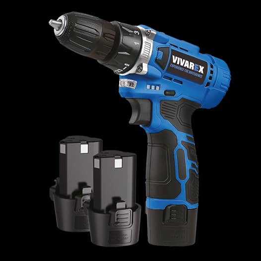 دریل شارژی ویوارکس مدل VR1215V ظرفیت ۱۲ ولت با ۲ باتری اتوماتیک