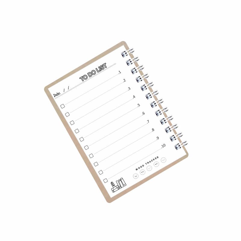 دفترچه یادداشت مدل چوبی کرومی و ملودی کد 6 — تصویر ۳