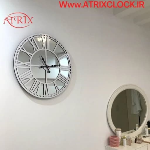 ساعت دیواری آینه ای آتریکس مدل M2(ارسال پسکرایه) — تصویر ۲