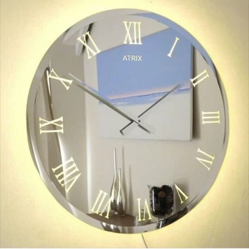 ساعت دیواری آتریکس مدل بک لایت کد M18(ارسال پسکرایه)