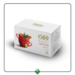 دمنوش گیاهی ( چای سبز ، دارچین ) گلدن ویلن 20 عددی — تصویر ۳
