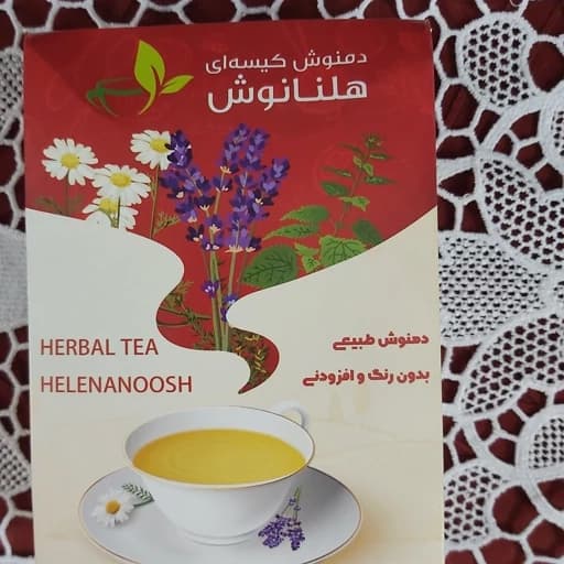 دمنوش چای ترش 30 عددی هلنانوش — تصویر ۲