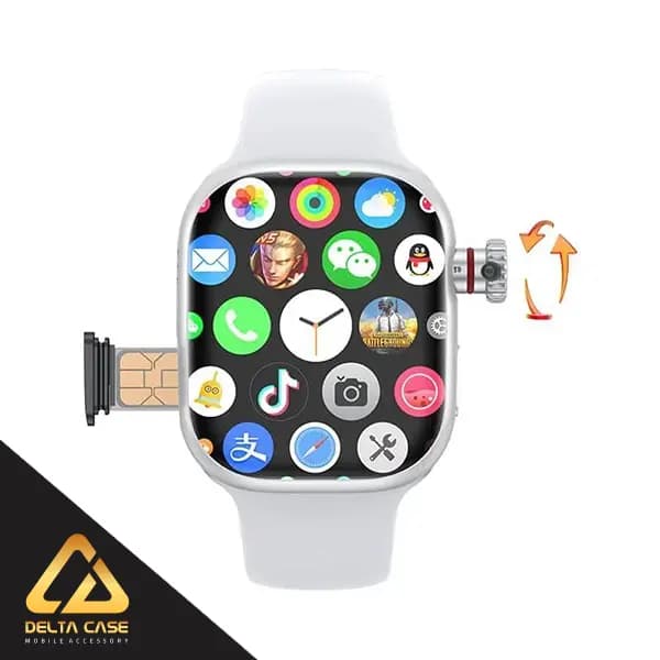 ساعت هوشمند سیم کارت خور و دوربین دار مدل NF9S Pro — تصویر ۲
